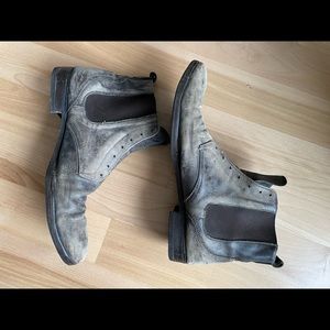 JOHN VARVATOS norveigan laceless Chelsea Boot